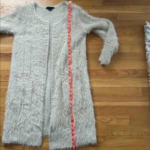 Sanctuary/ size small/ tan oversized fuzzy warm sweater/ jacket